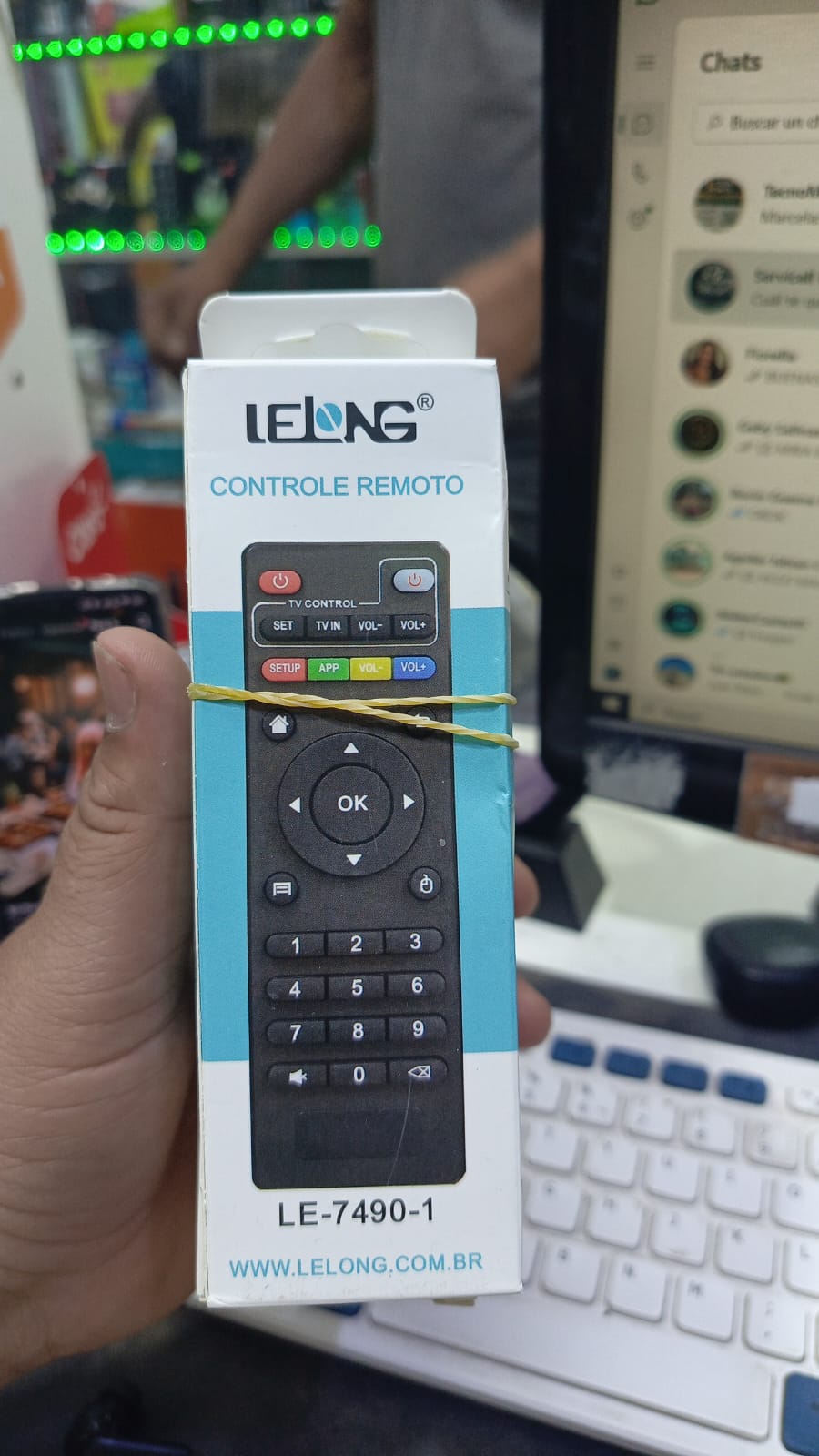 CONTROL UNIVERSAL TV BOX