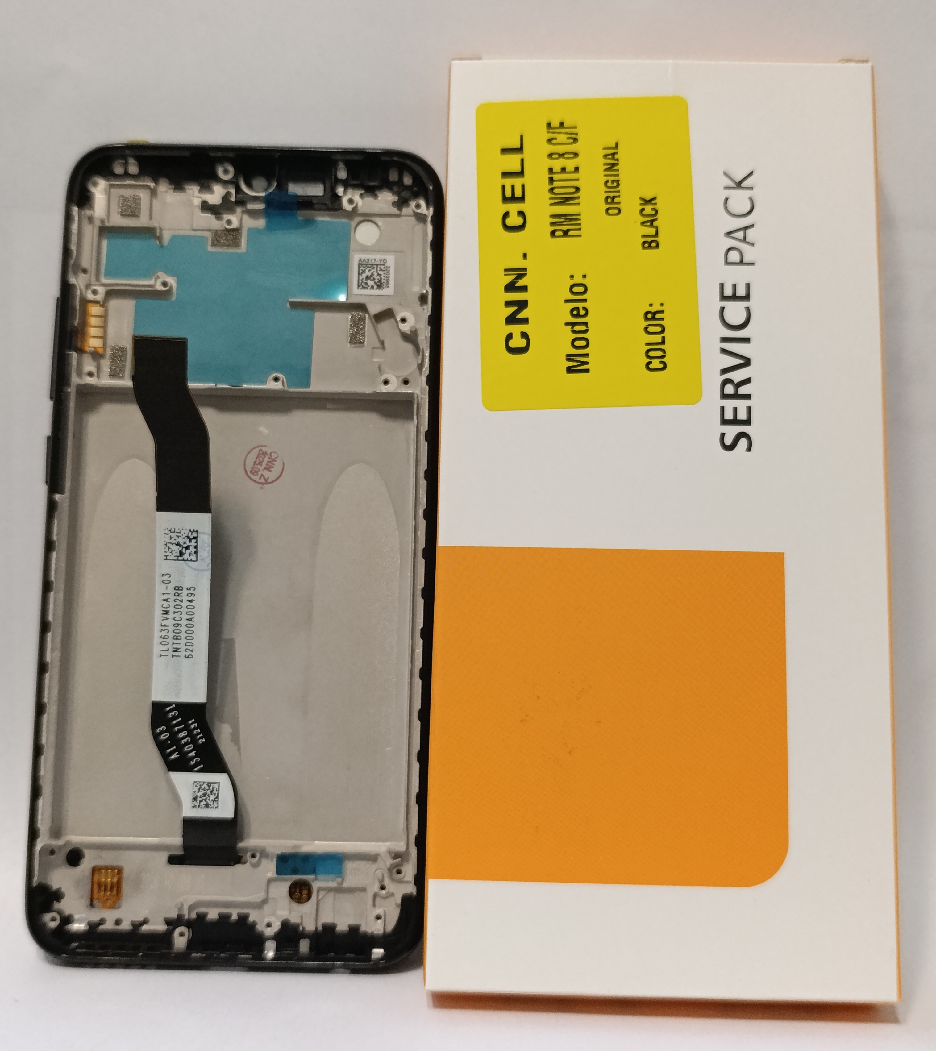 MODULO REDMI NOTE 8 SERVISE PACK ORIGINAL C/M