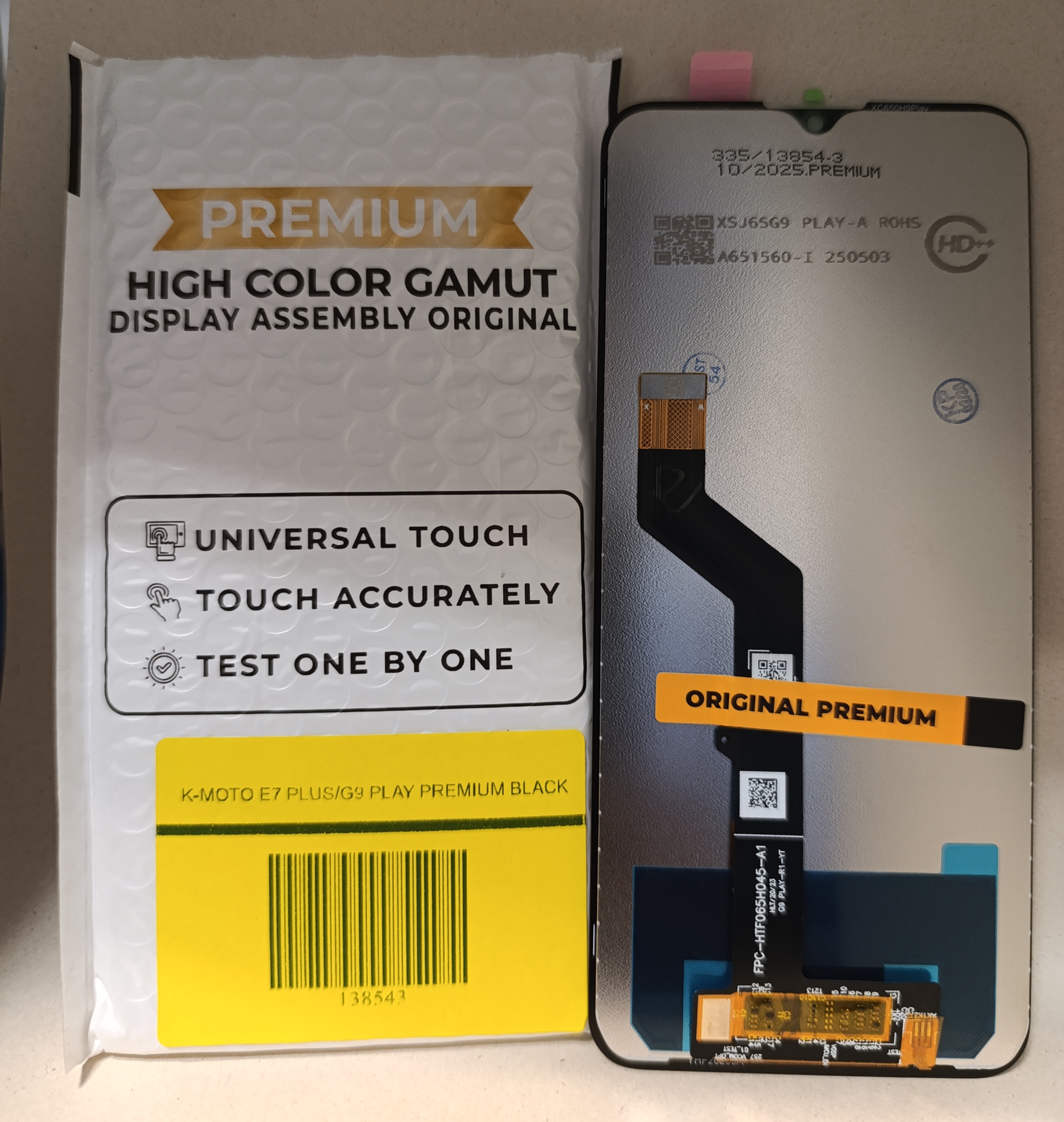 MODULO MOTOROLA E7 PLUS/G9 PLAY PREMIUM