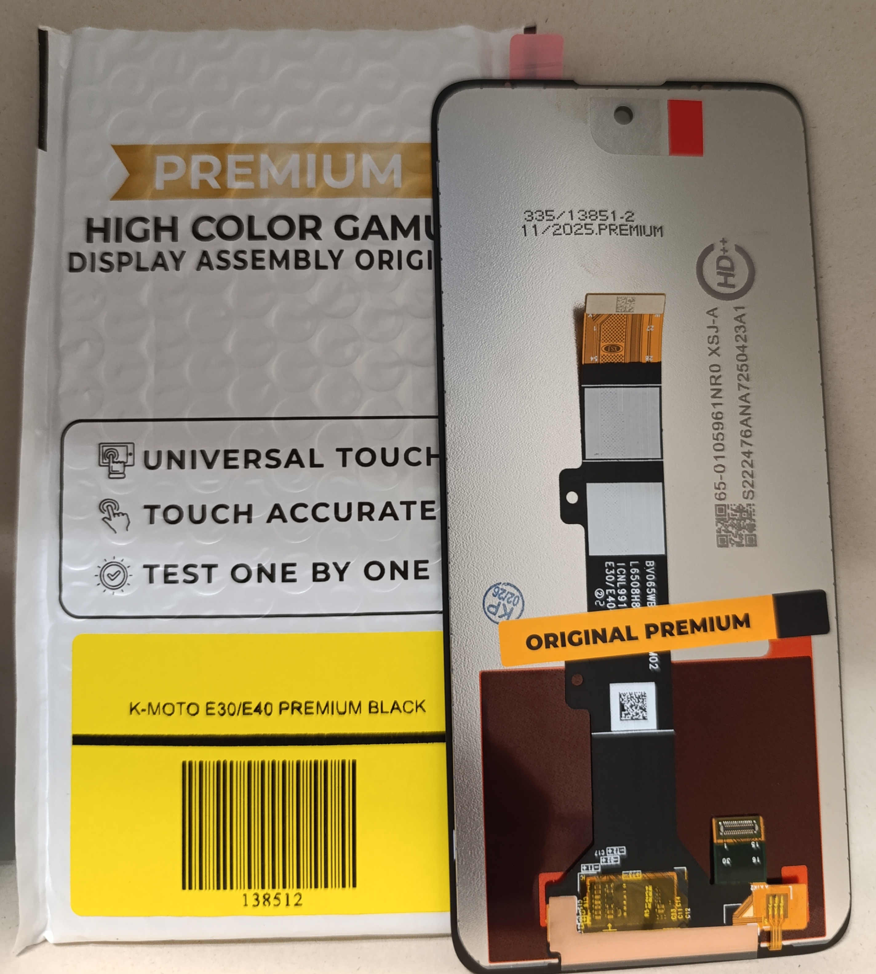 Modulo motorola e30/e40 premium