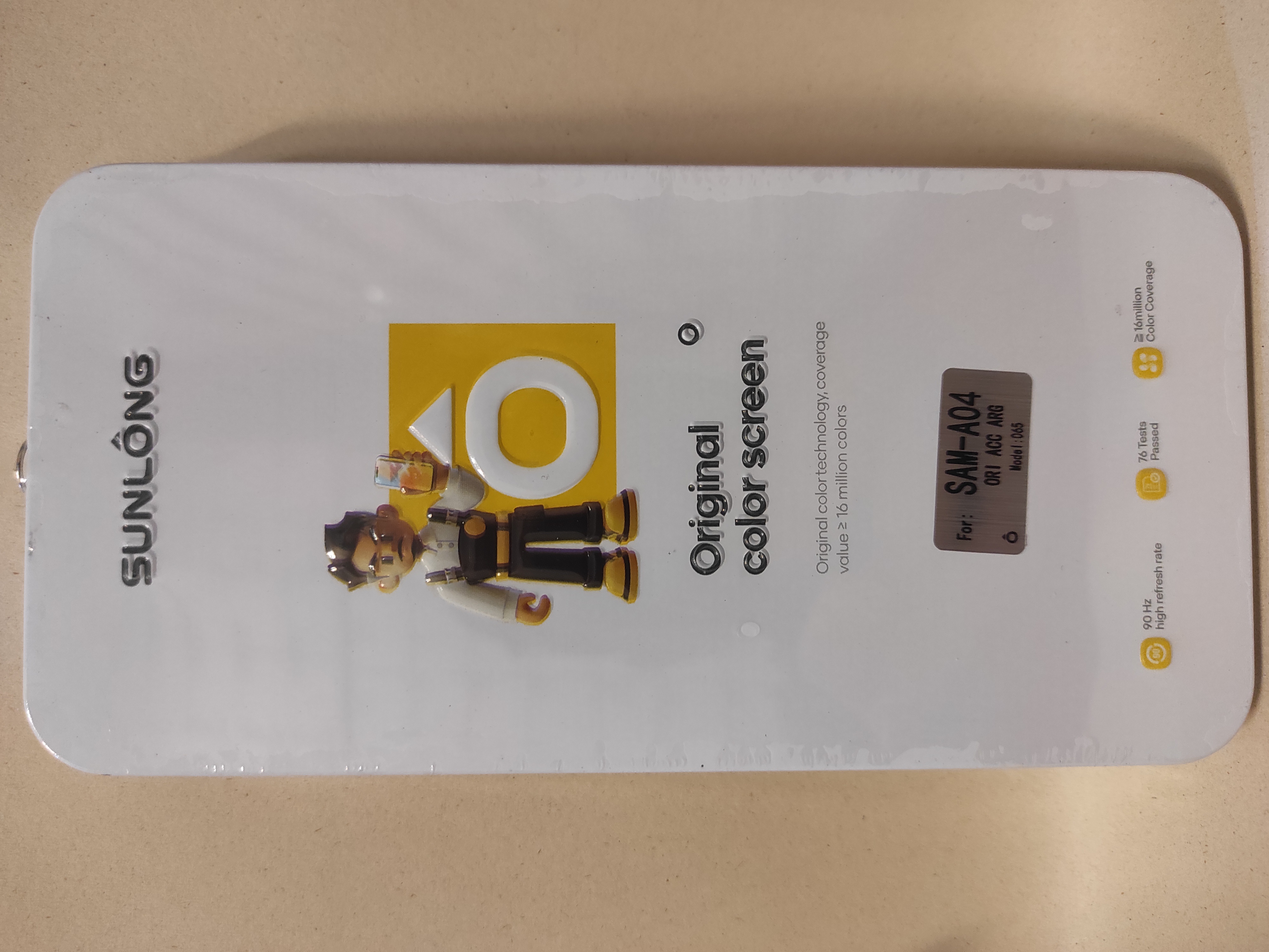 MODULO SAMSUNG A04 ORIGINAL CON MARCO SUNLONG