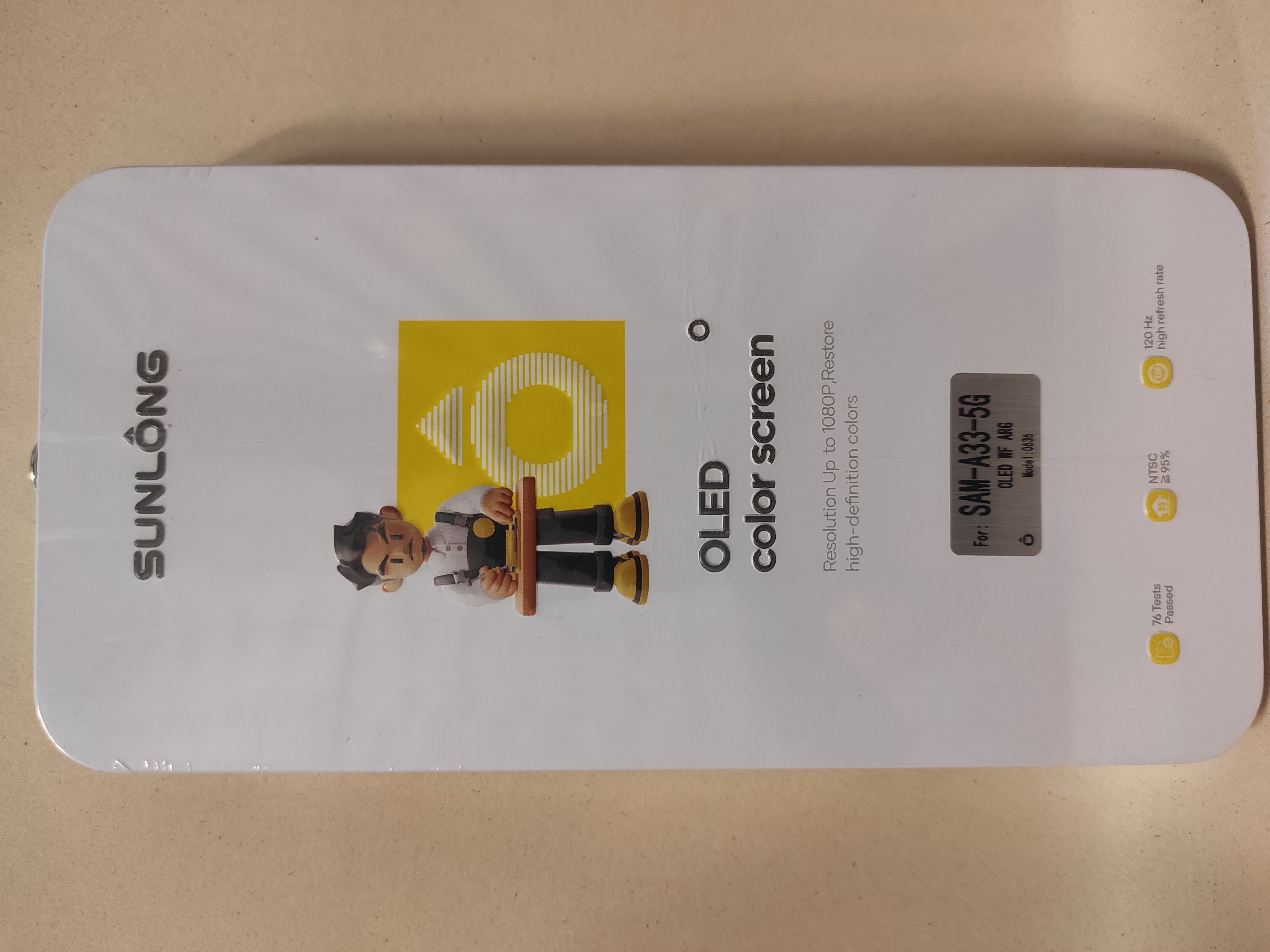 MODULO SAMSUNG A33 5G OLED C0N MARCO SUNLONG