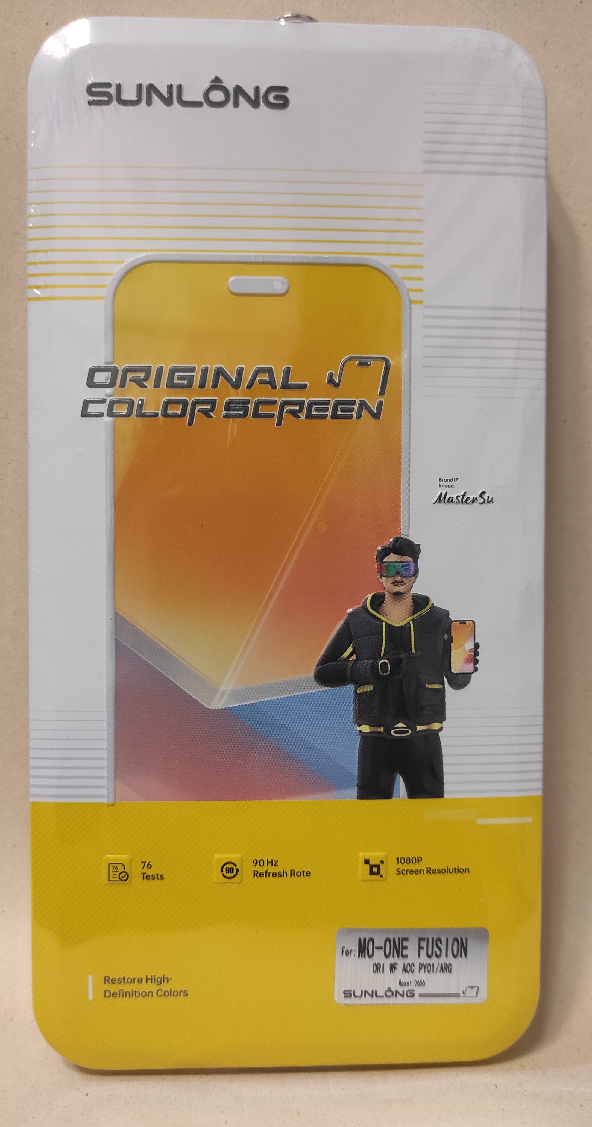 Modulo motorola one fusion original con marco sunlong