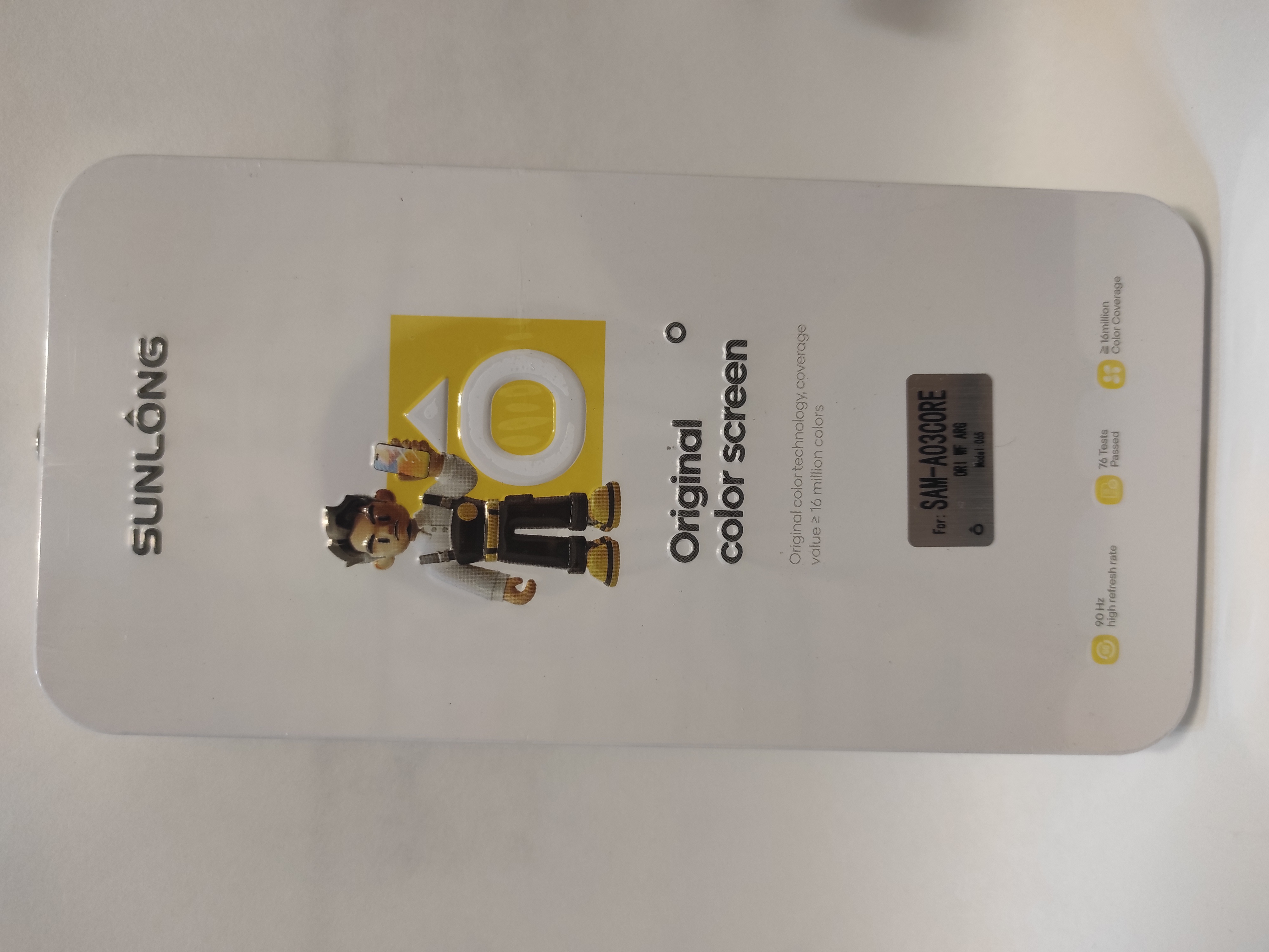 Modulo samsung a03 core original con marco (sunlong)