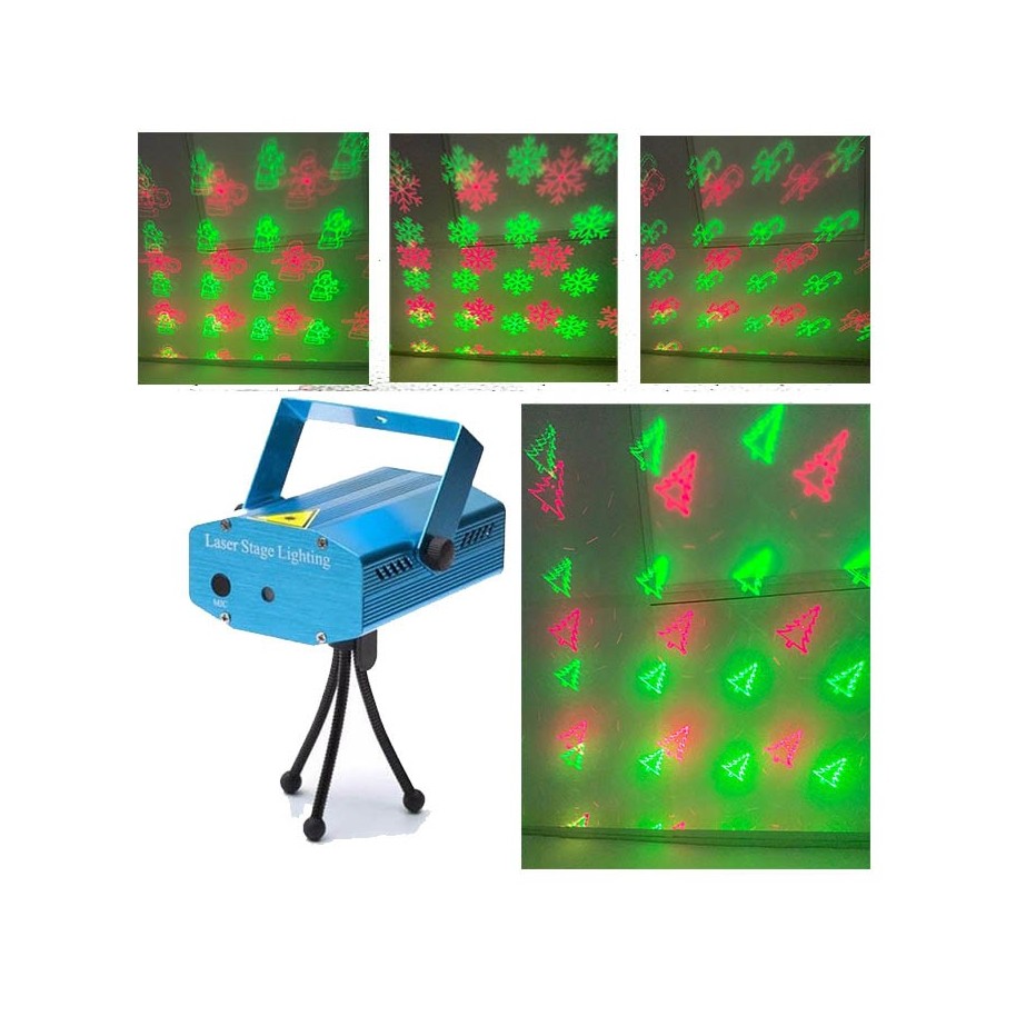 LASER MULTI PUNTOS NAVIDEÑOS