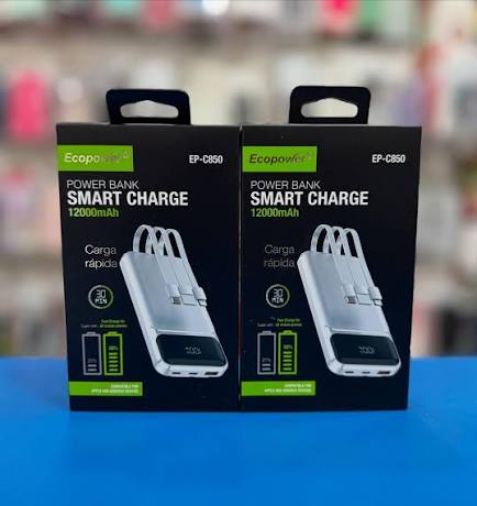 cargador portatil ecopower 12000mah C850
