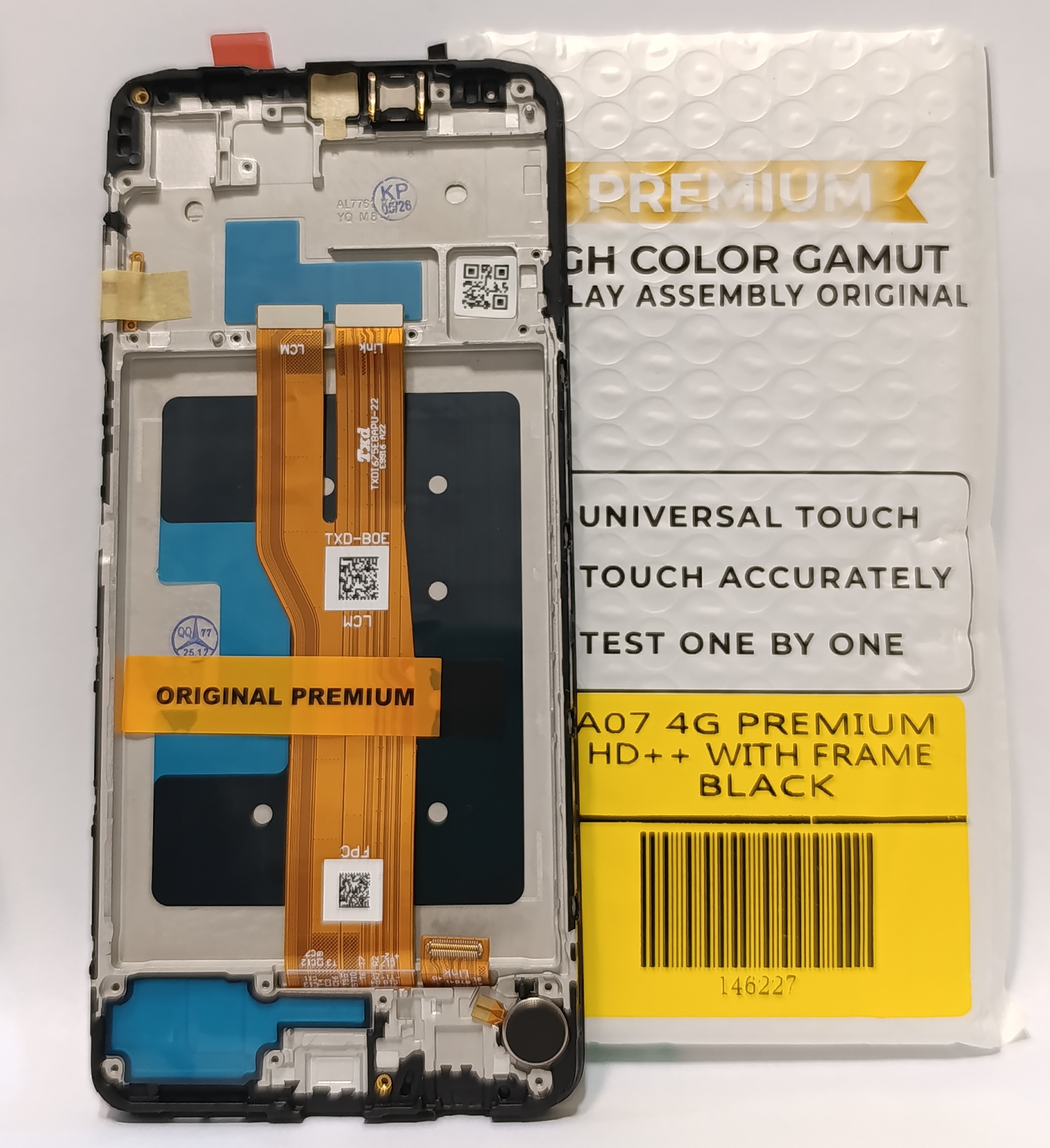 Modulo samsung a07 premium con marco