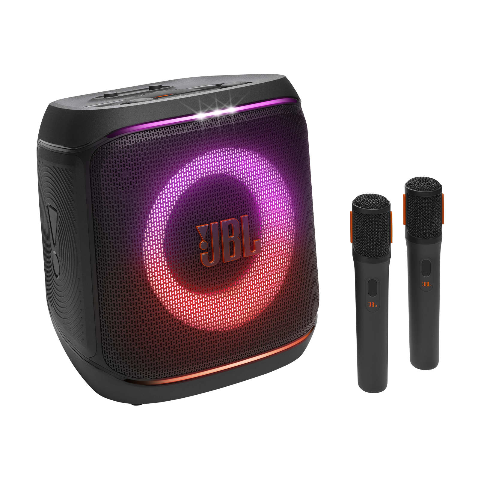 PARLANTE JBL PARTY BOX ENCORE 2 NEGRO  + 2 MICROFONO