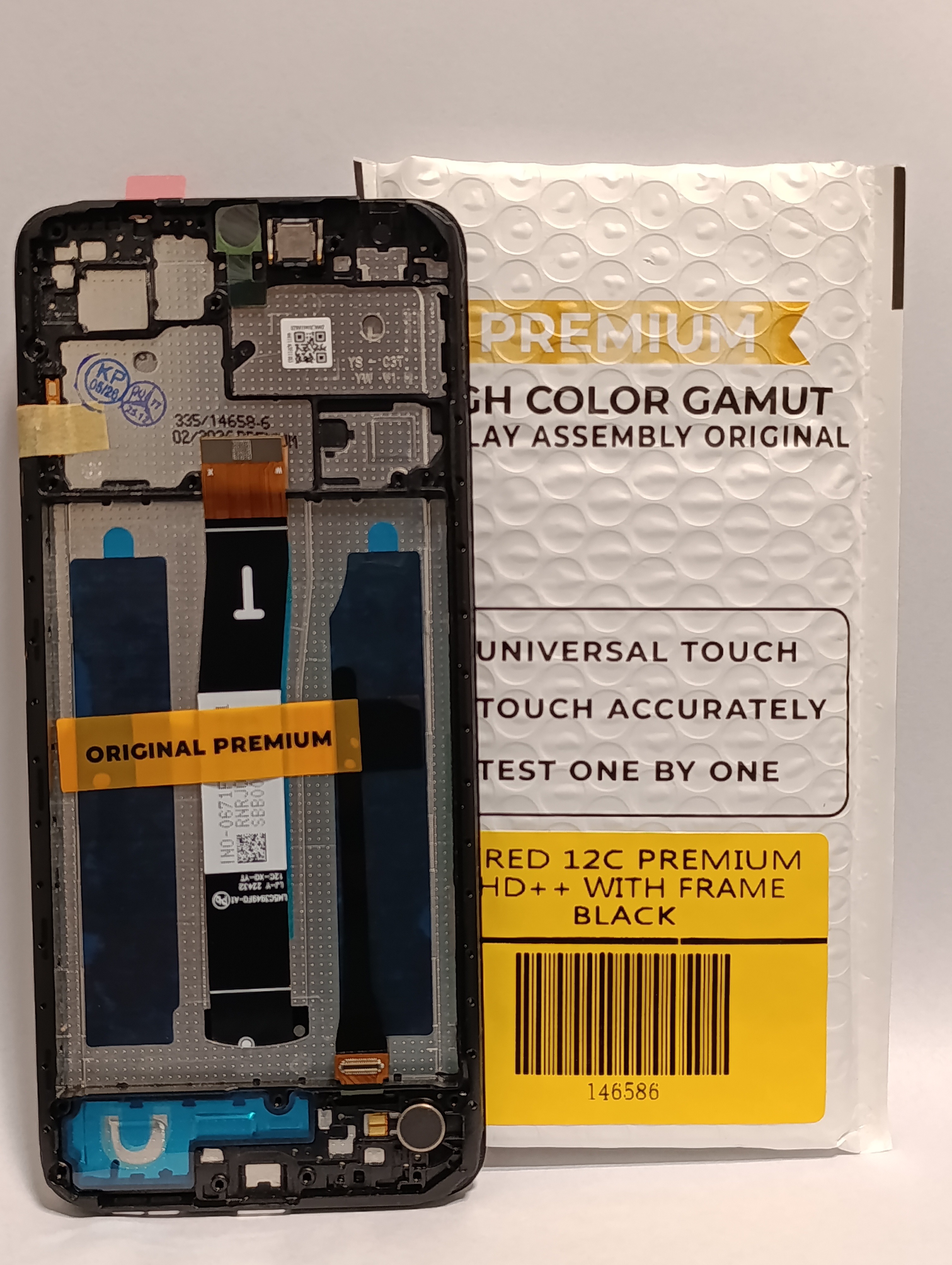 MODULO REDMI 12C PREMIUM CON MARCO