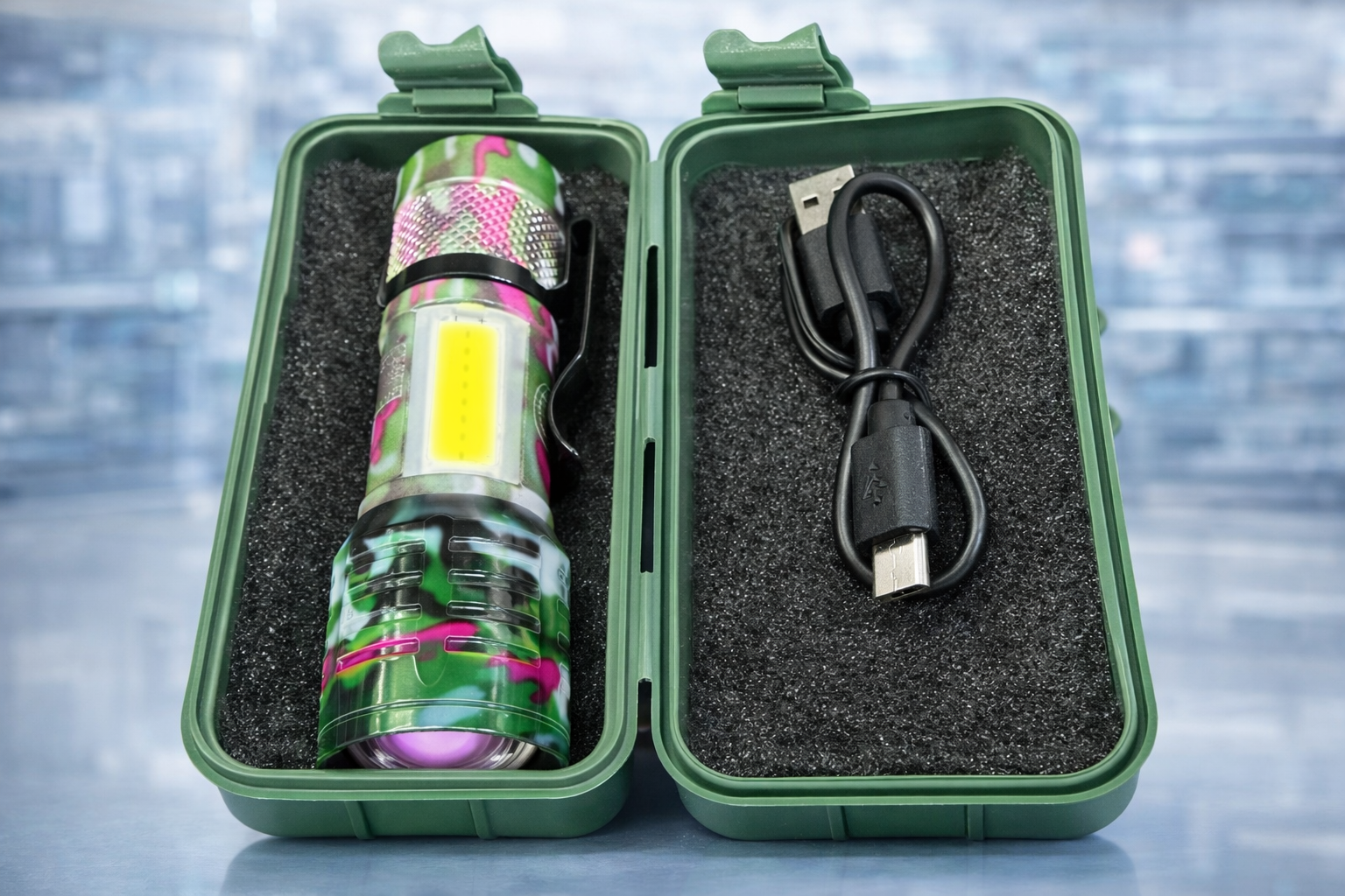 Linterna de Mano Camuflaje 535A