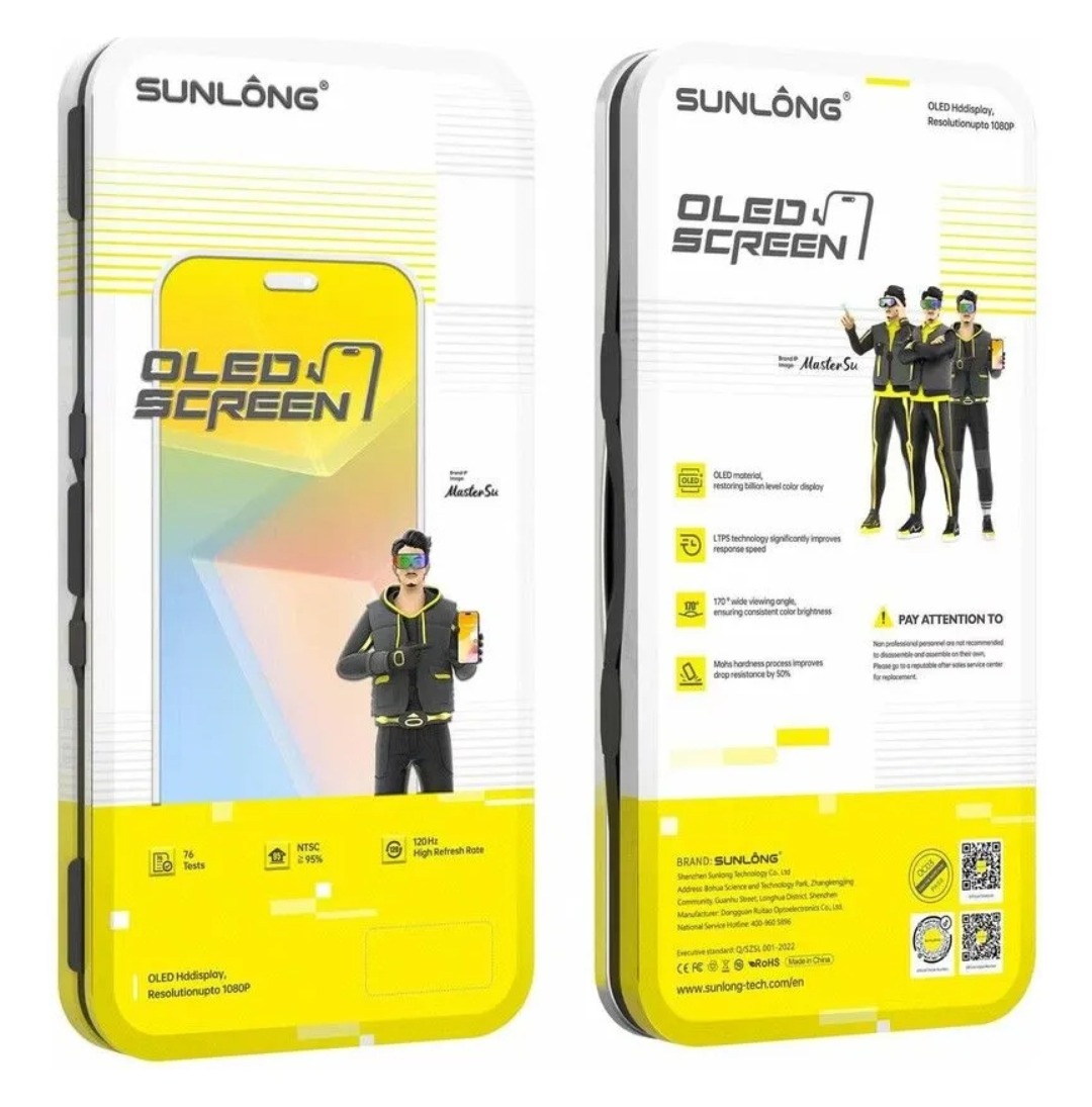 Modulo iphone x  (fhd) sunlong ( 1901)