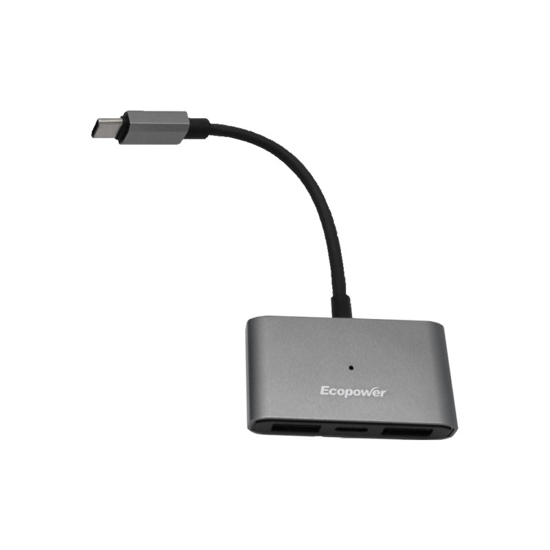 Otg ecopower ep-r004 3 en 1 usb-c / usb-usb
