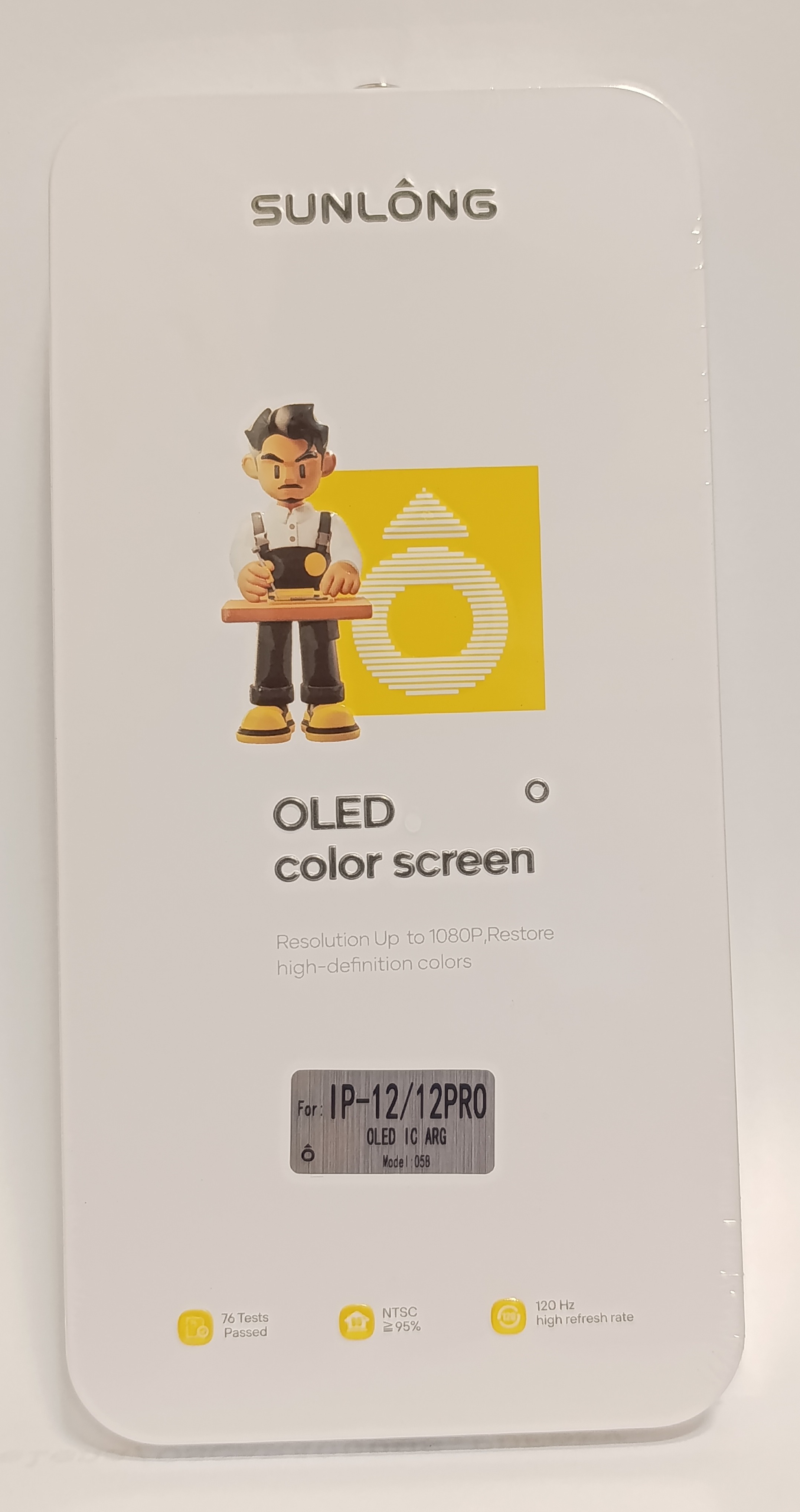 MODULO IPHONE 12/12 PRO (OLED) SUNLONG