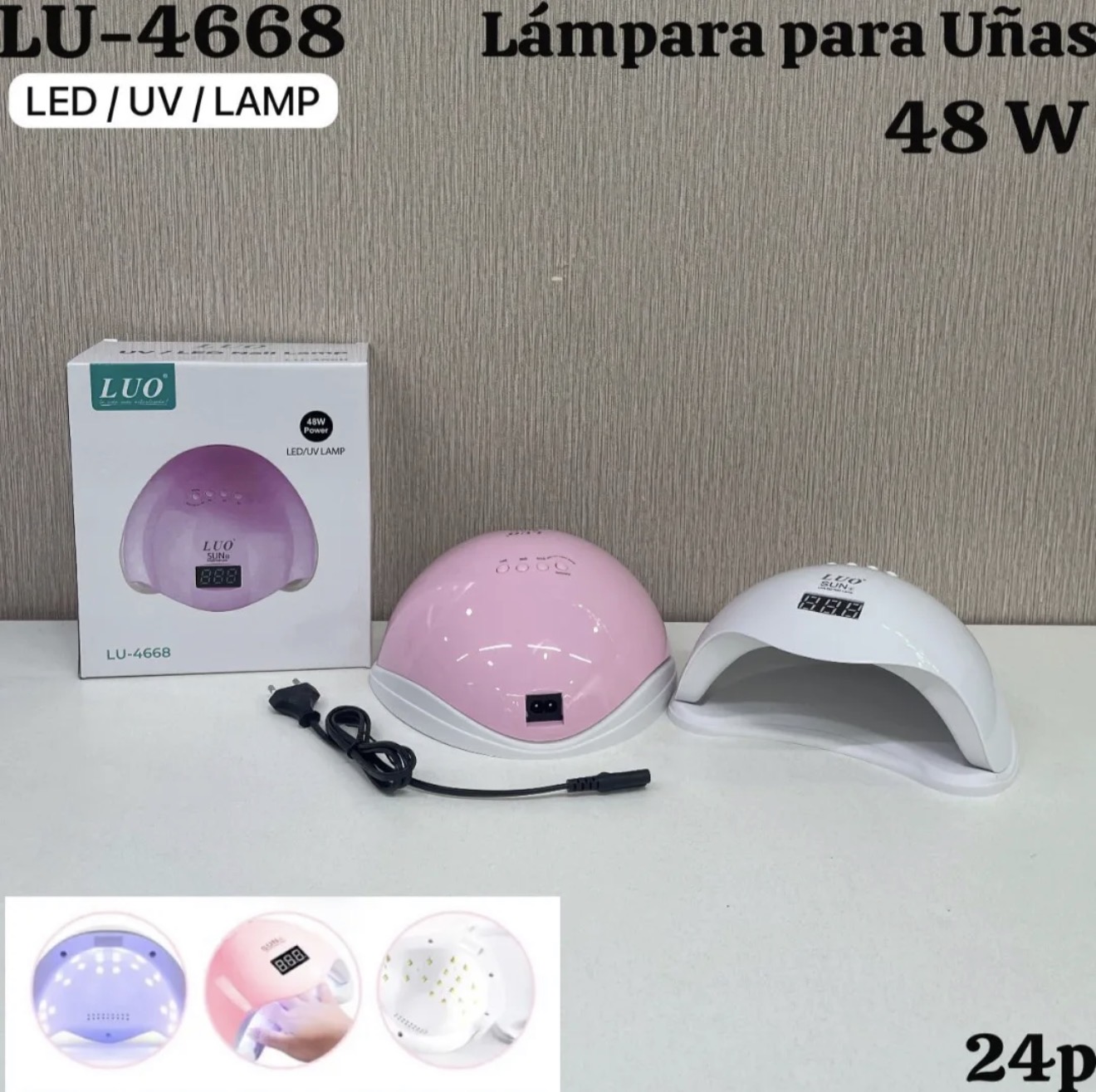 CABINA LED UV 48W  LUO (4668)