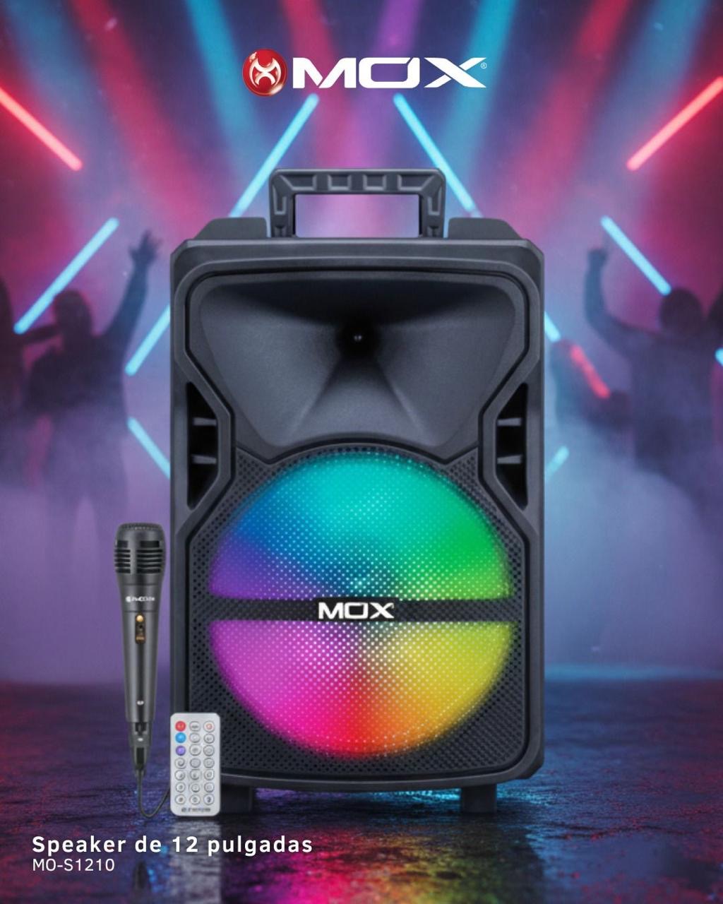 Parlante Mox  12 pulgadas 