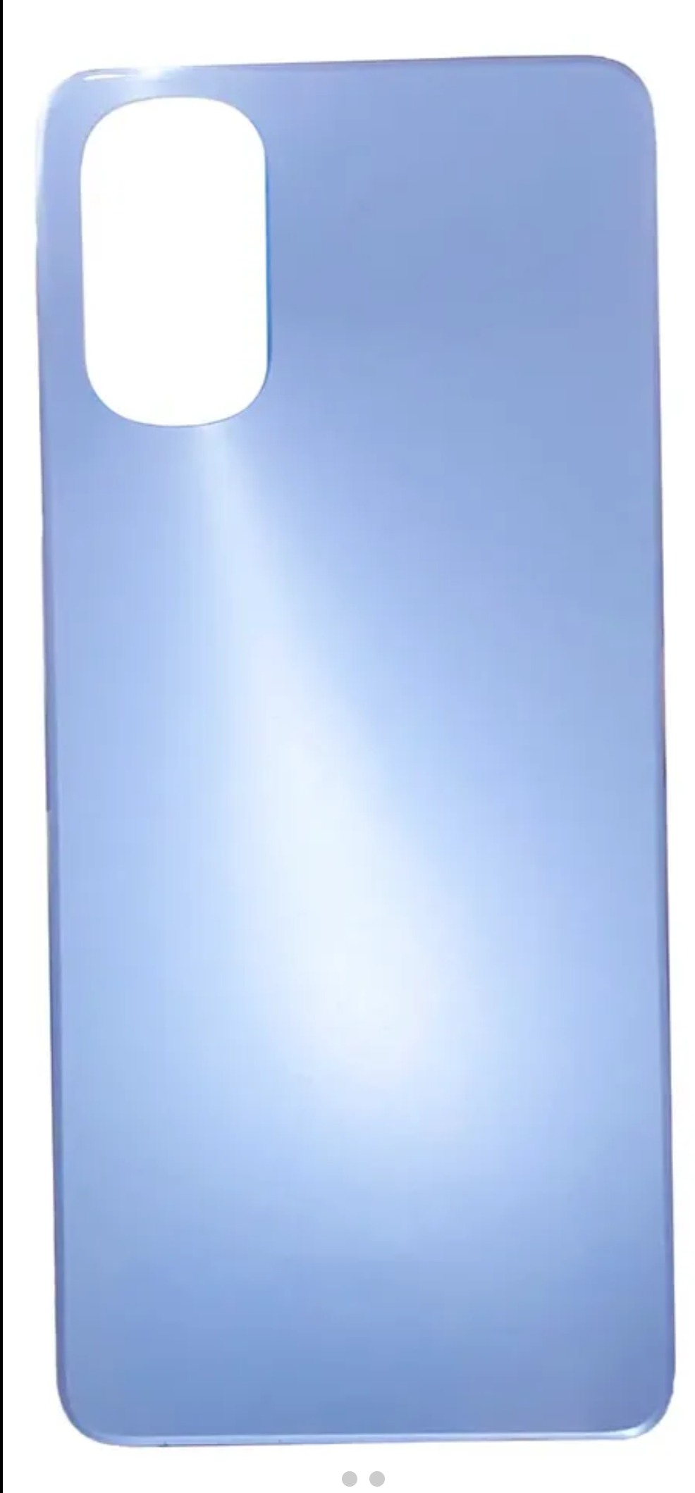 Tapa motorola e32 celeste