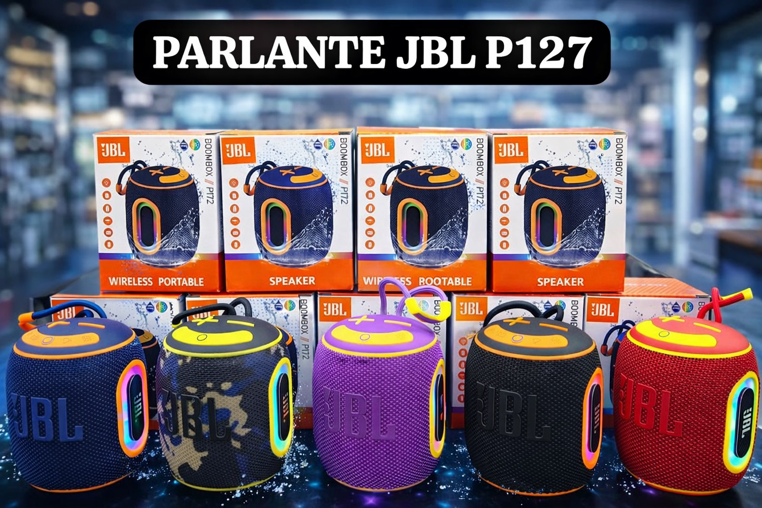 Parlante JBL P127  (Replica)