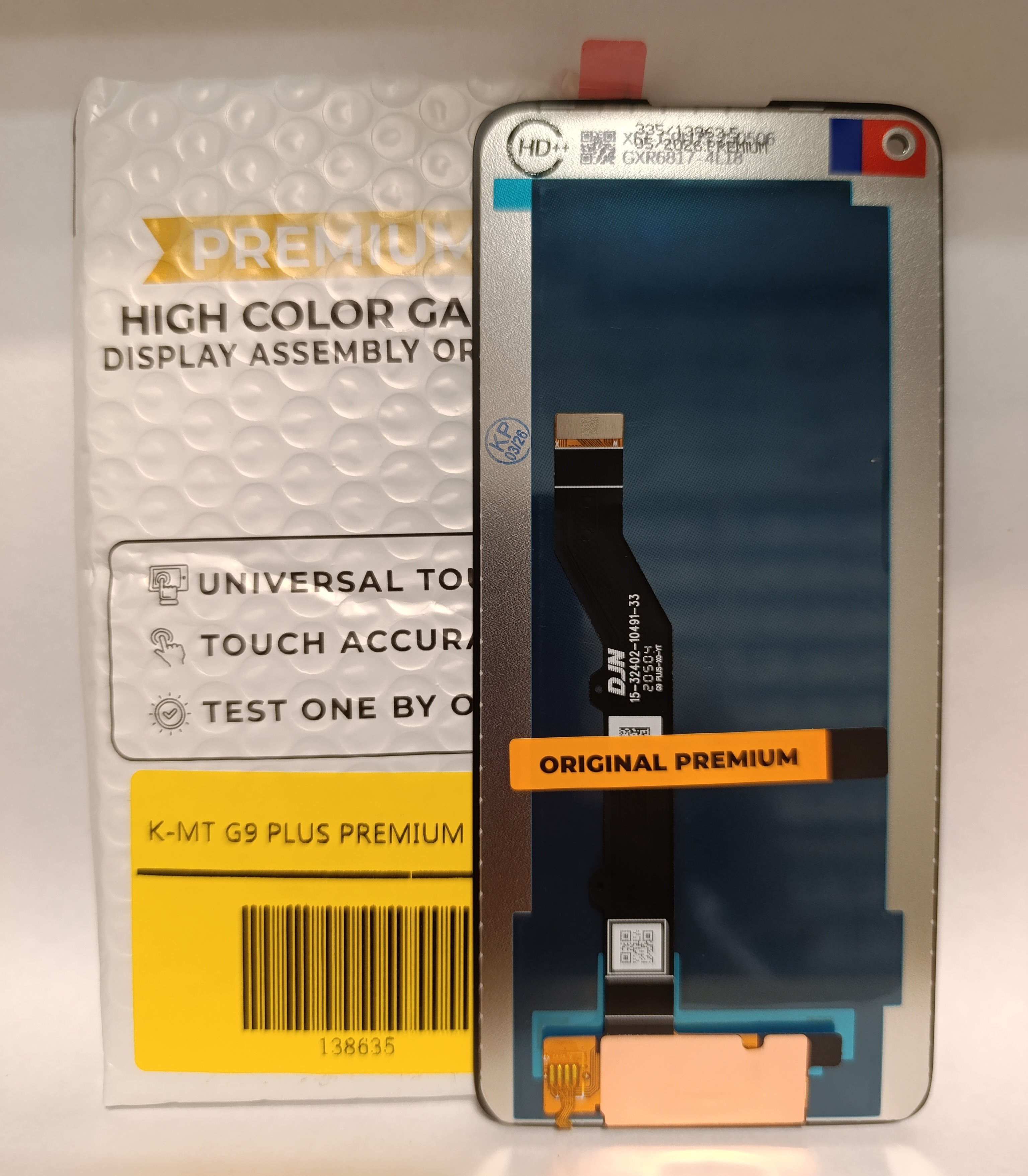 modulo motorola g9 plus premium