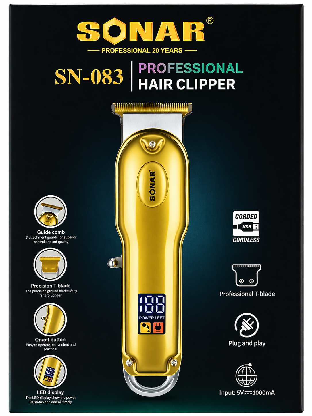 Corta pelo sonar 083