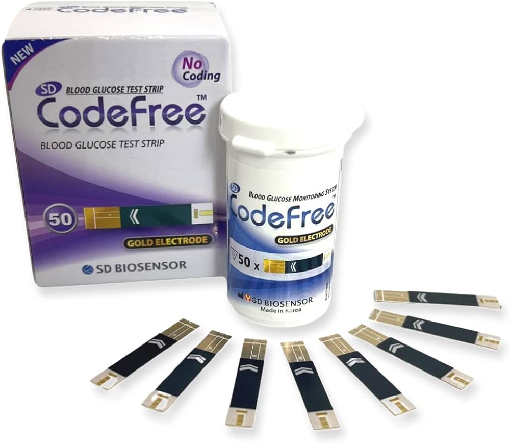 Repuesto Glucometro codefree (X100)