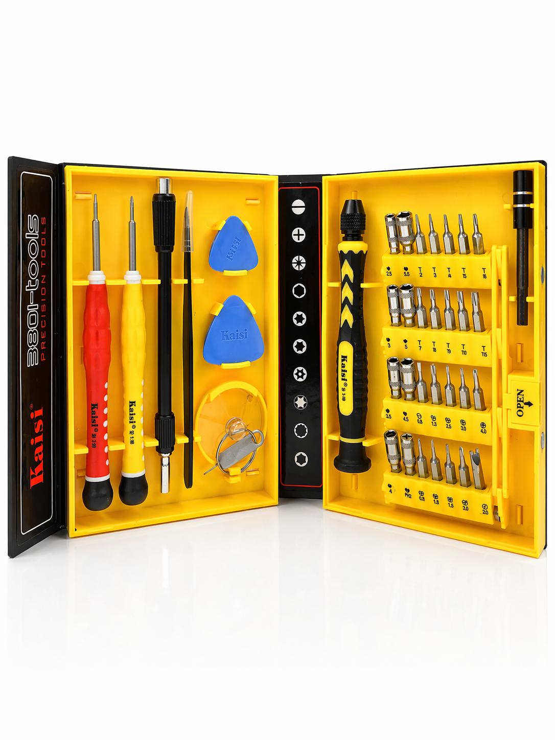 kit de. destornillador kaisi 3801