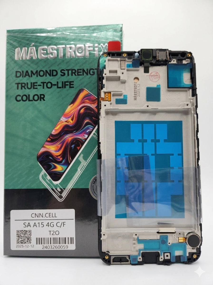 Modulo samsung a15  con marco t20