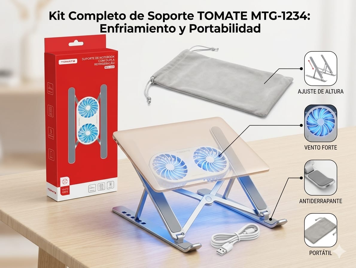 Culler p/ Notebook Tomate Mtg- 1234