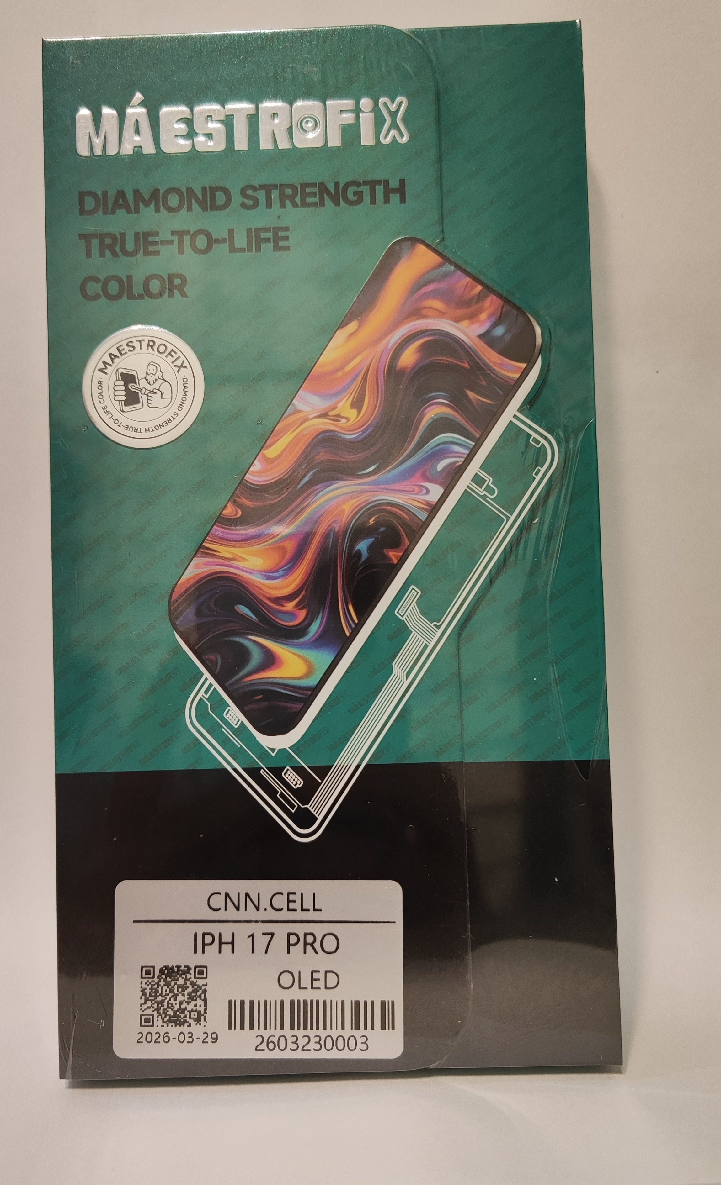 modulo iphone 17 pro oled maestrofix