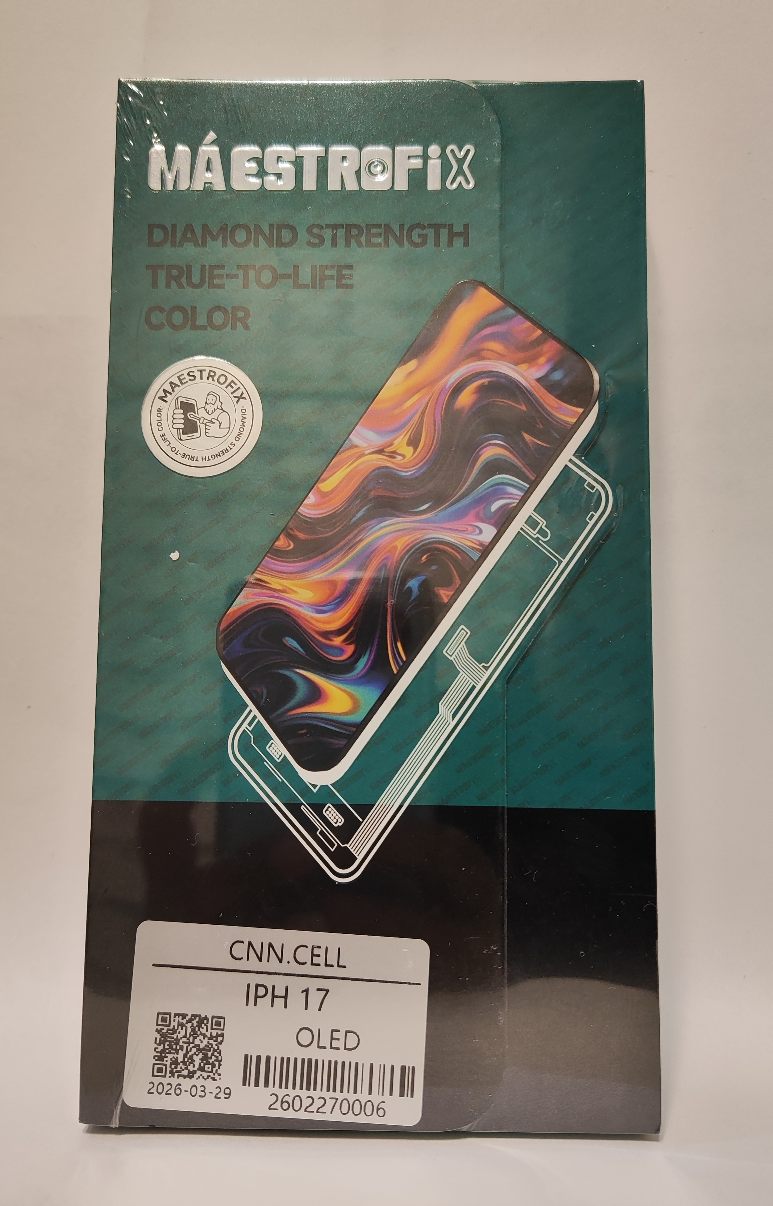 modulo iphone 17 oled maestrofix