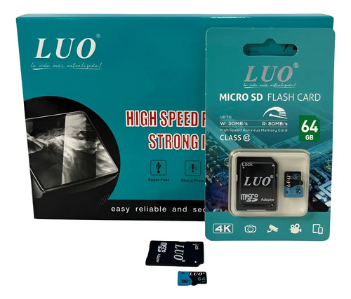 Tarjeta de memoria LUO 64 GB 