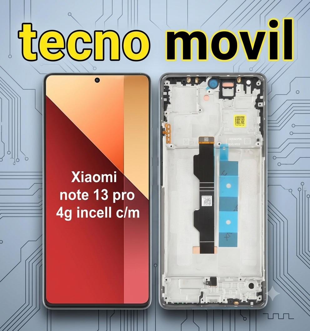 modulo redmi note 13 pro 4g incell con marco 