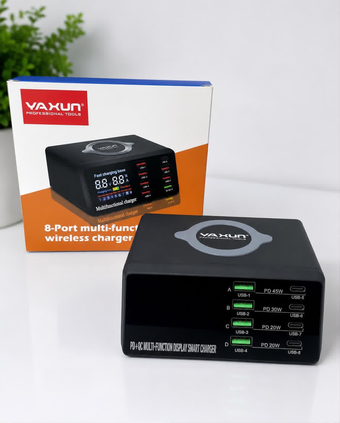 Usb tester carger 8 puertos wlx  x9