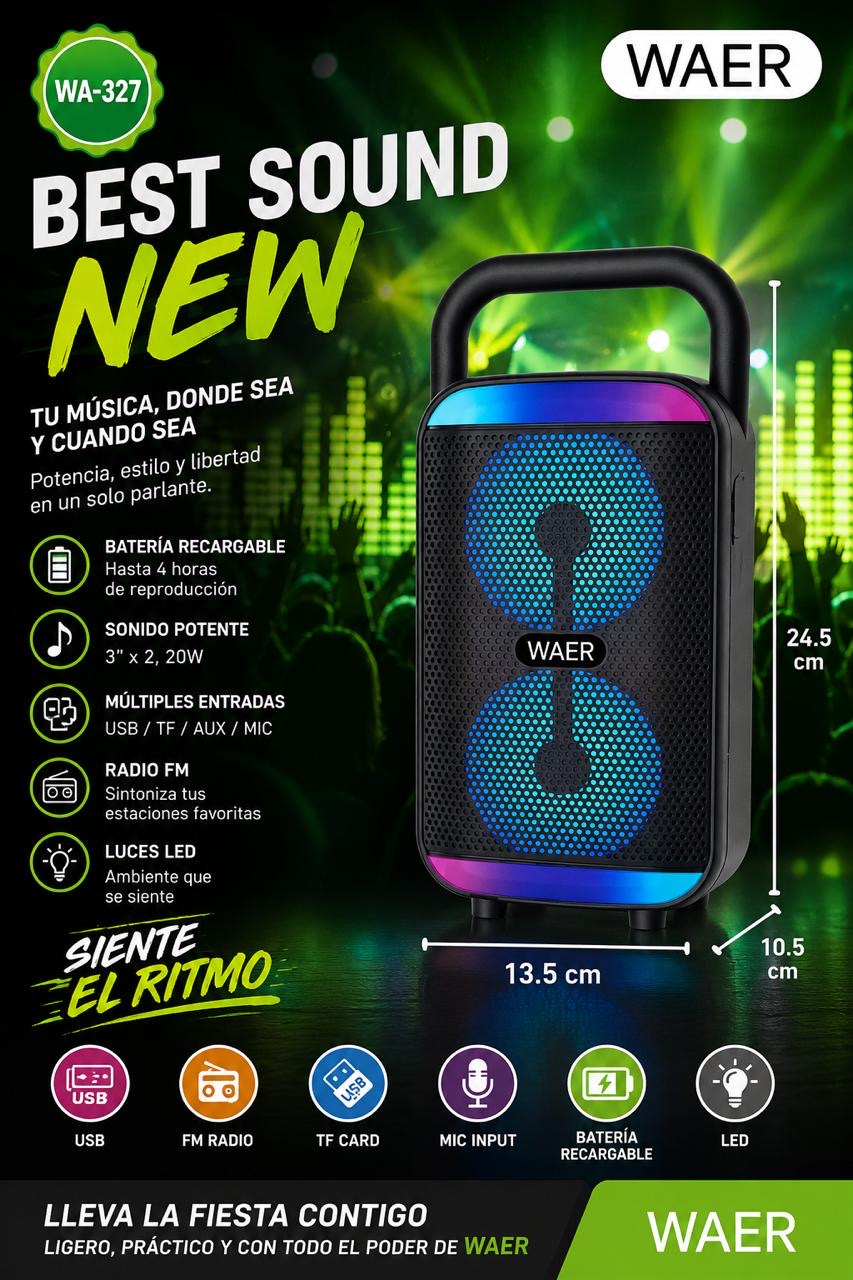 Parlante waer  3x2 (wa 327) 