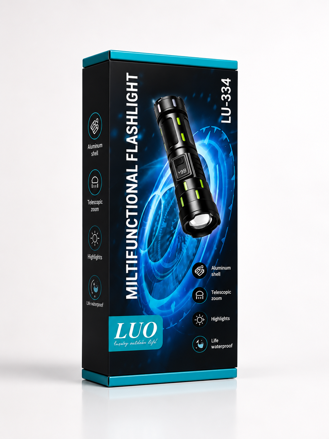 Linterna Potenciada Luo (lu 334)
