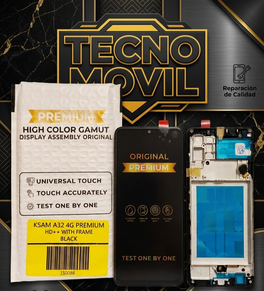 modulo samsung a32 4g  premium con marco