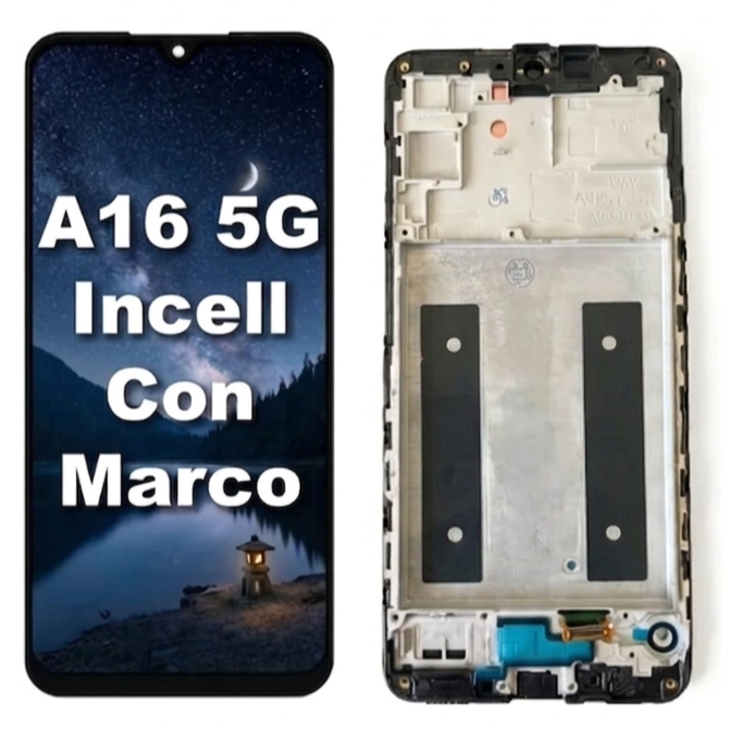 modulo samsung a16 5g incell con marco  