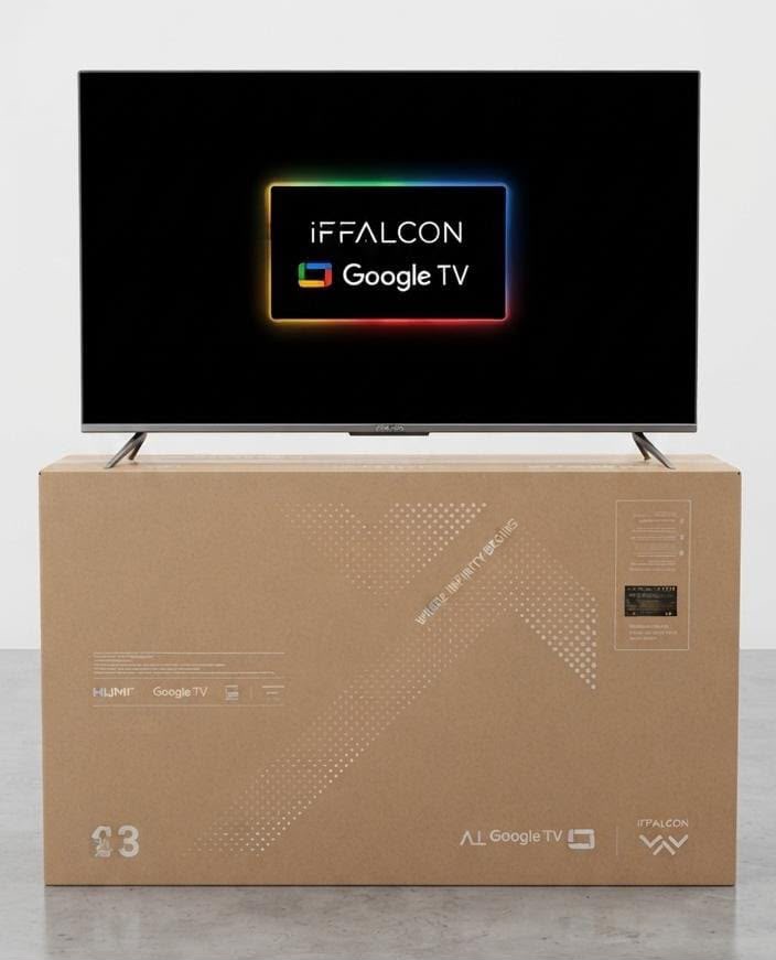 Smart tv iffalcon 43' (google assisten)