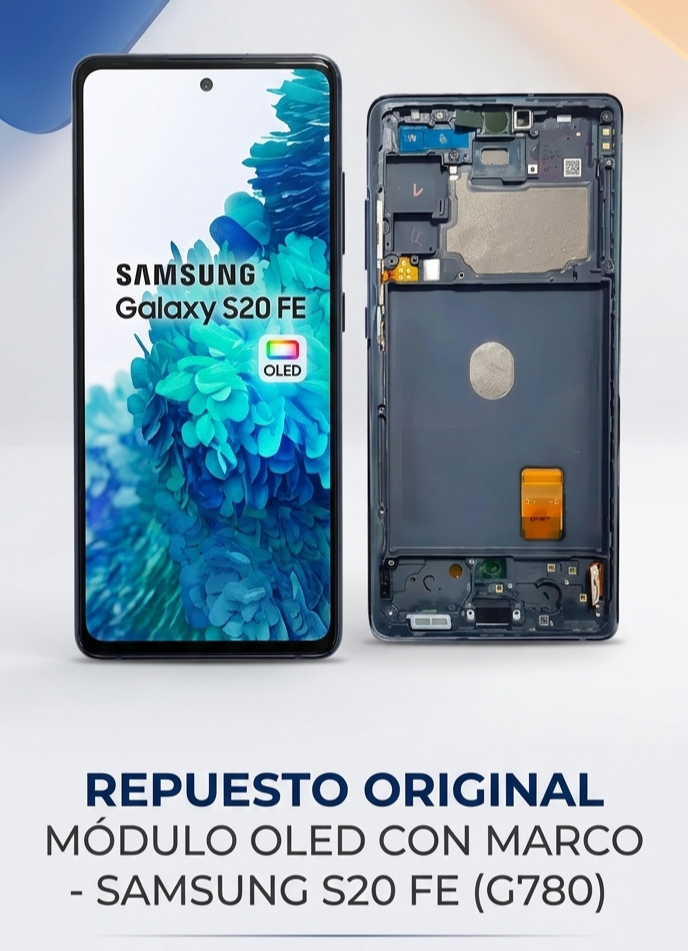 Modulo samsung s20 fe oled con marco