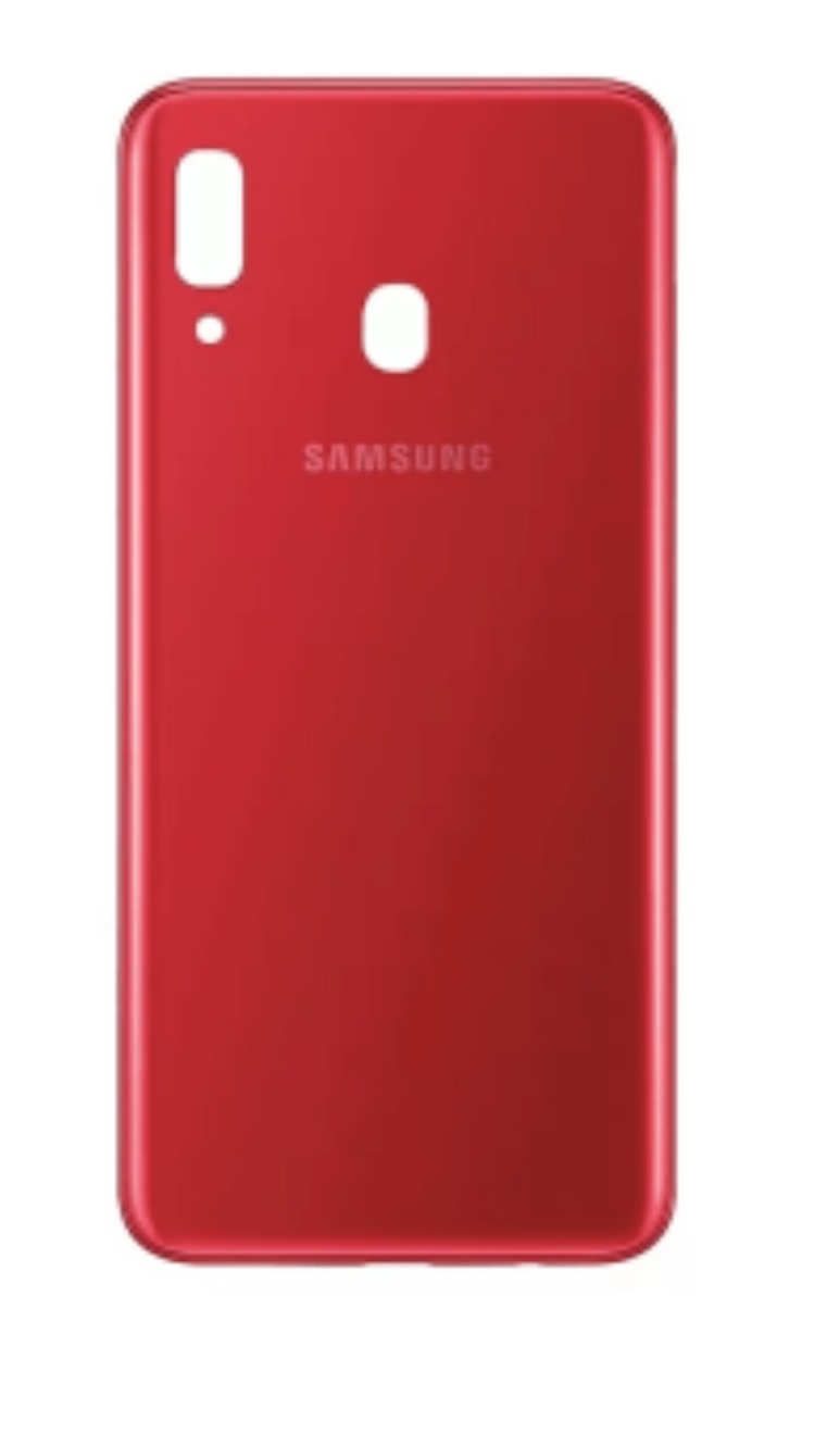 tapa samsung a20s rojo