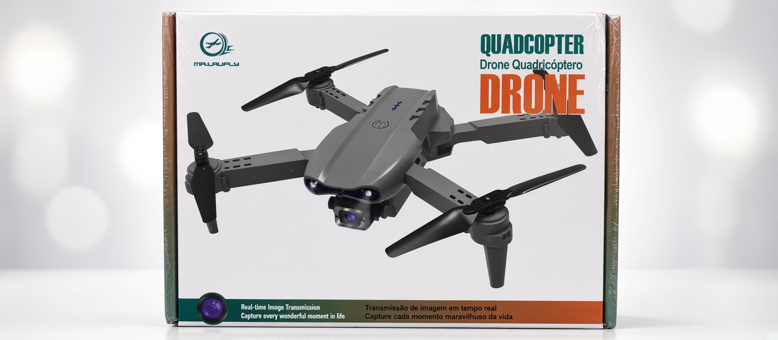 DRONE CON CAMARA + 2 BATERIAS  (2690)