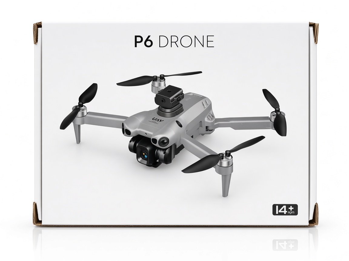 Drone Con Camara + Control Visual 7" ( P6 )