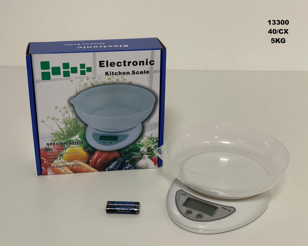 Balanza 10kgr de cocina + bowl