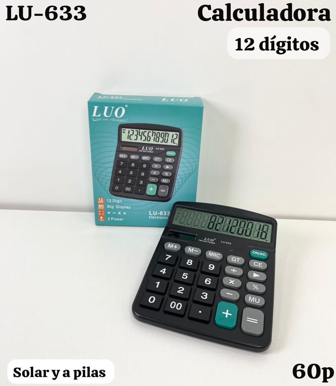 Calculadora Luo comercial  (lu 633)