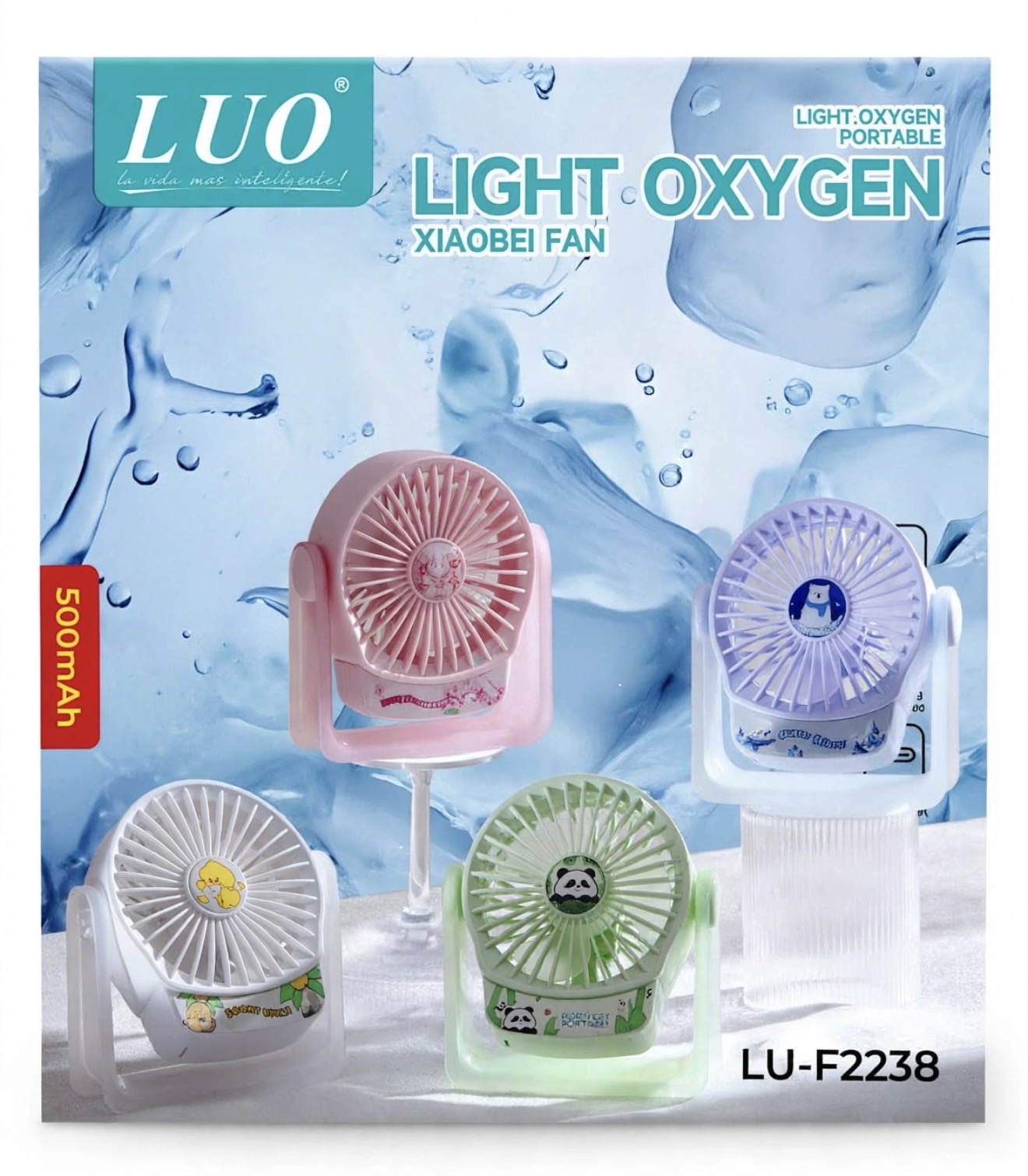 Ventilador Portatil Luo ( f 2238 )