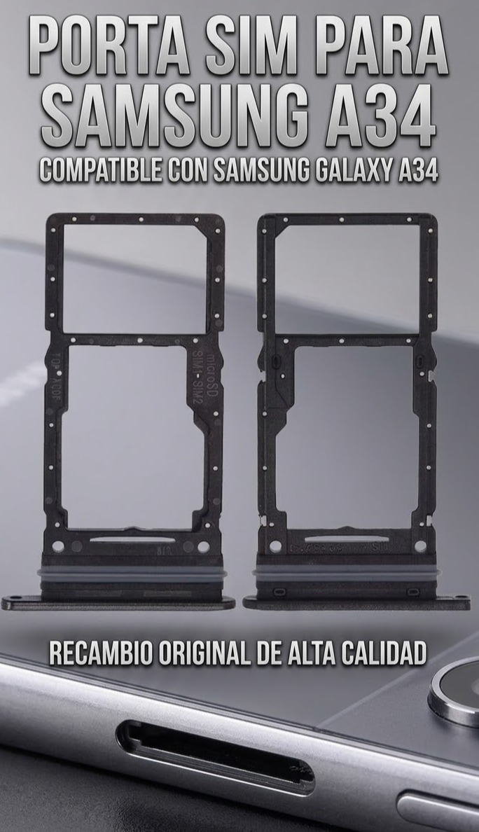 porta sim samsung a34 