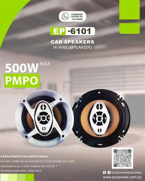 Parlante para auto ecopower 6101