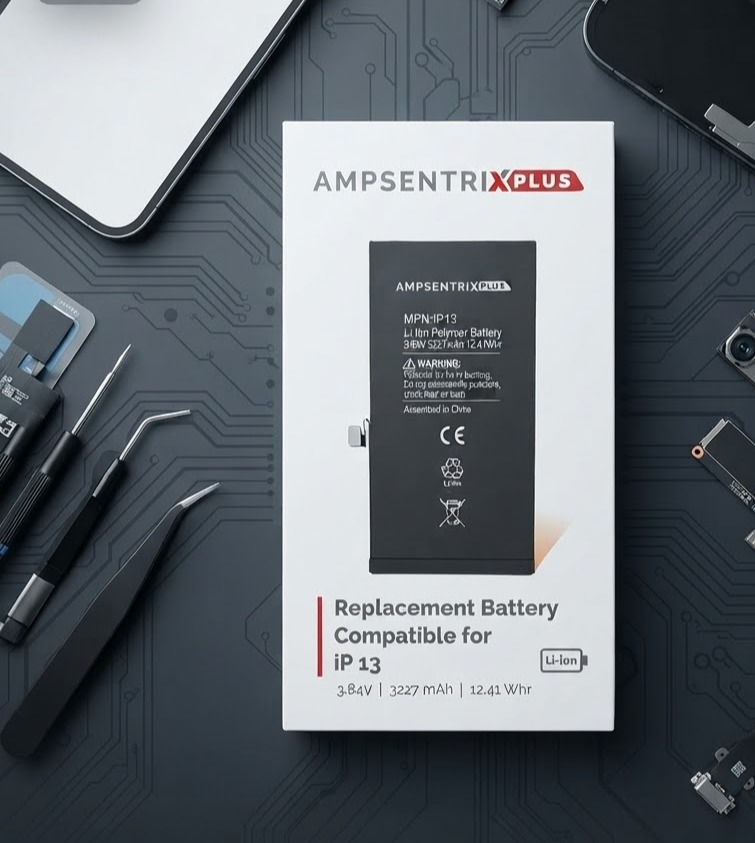 Bateria iphone 13 ampsentrix plus 