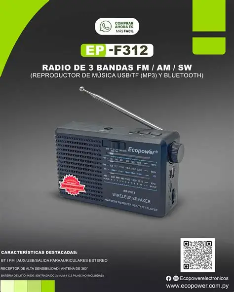 Ecopower radio ep- 312