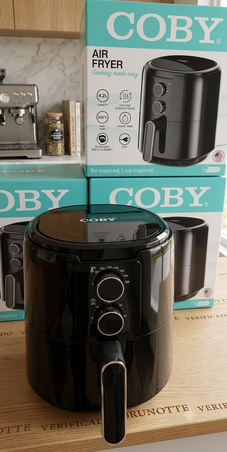 Freidora de Aire  Coby 4.2 Litros (air fryer)