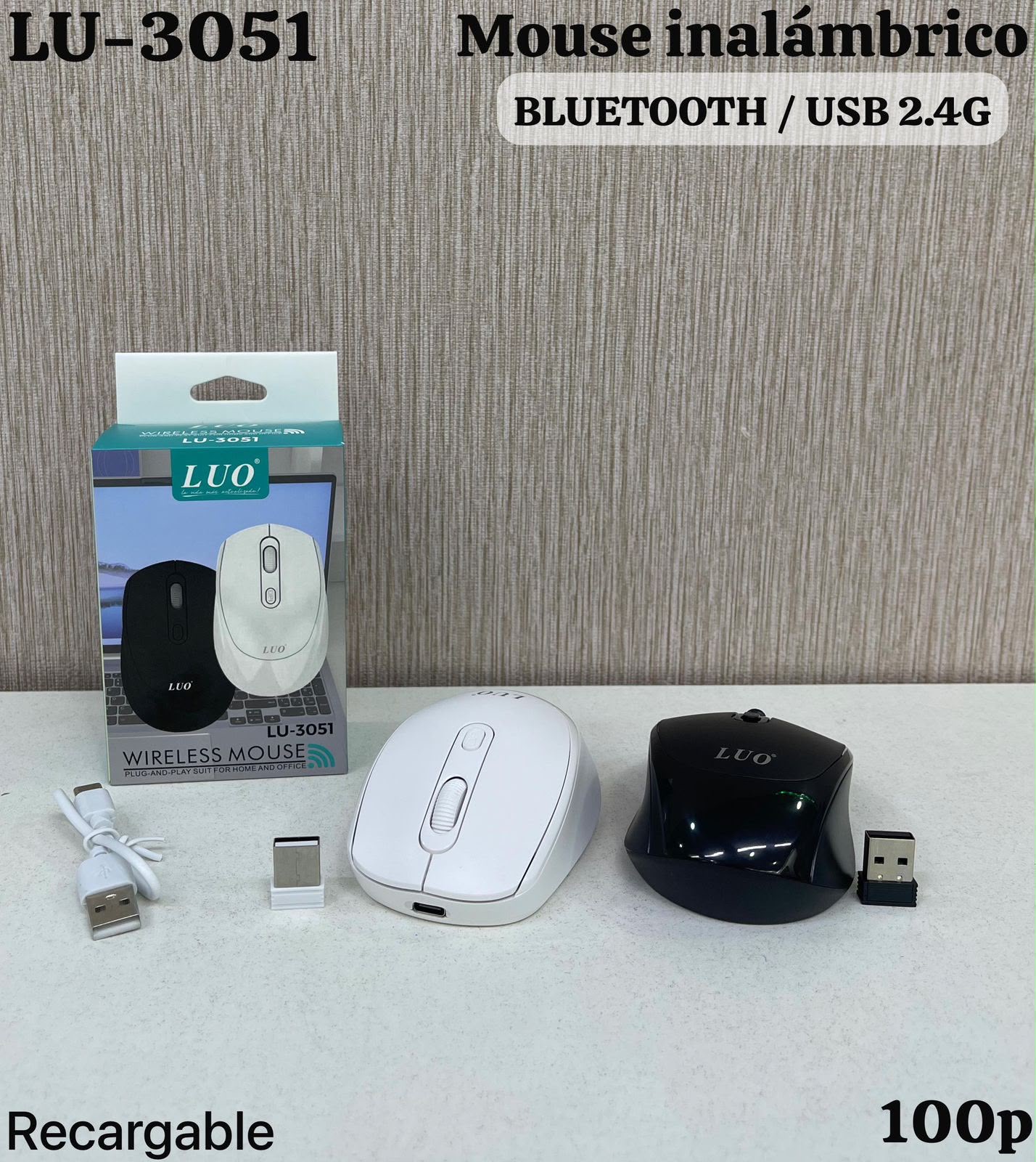 Mouse inalambrico Luo  (lu 3051)